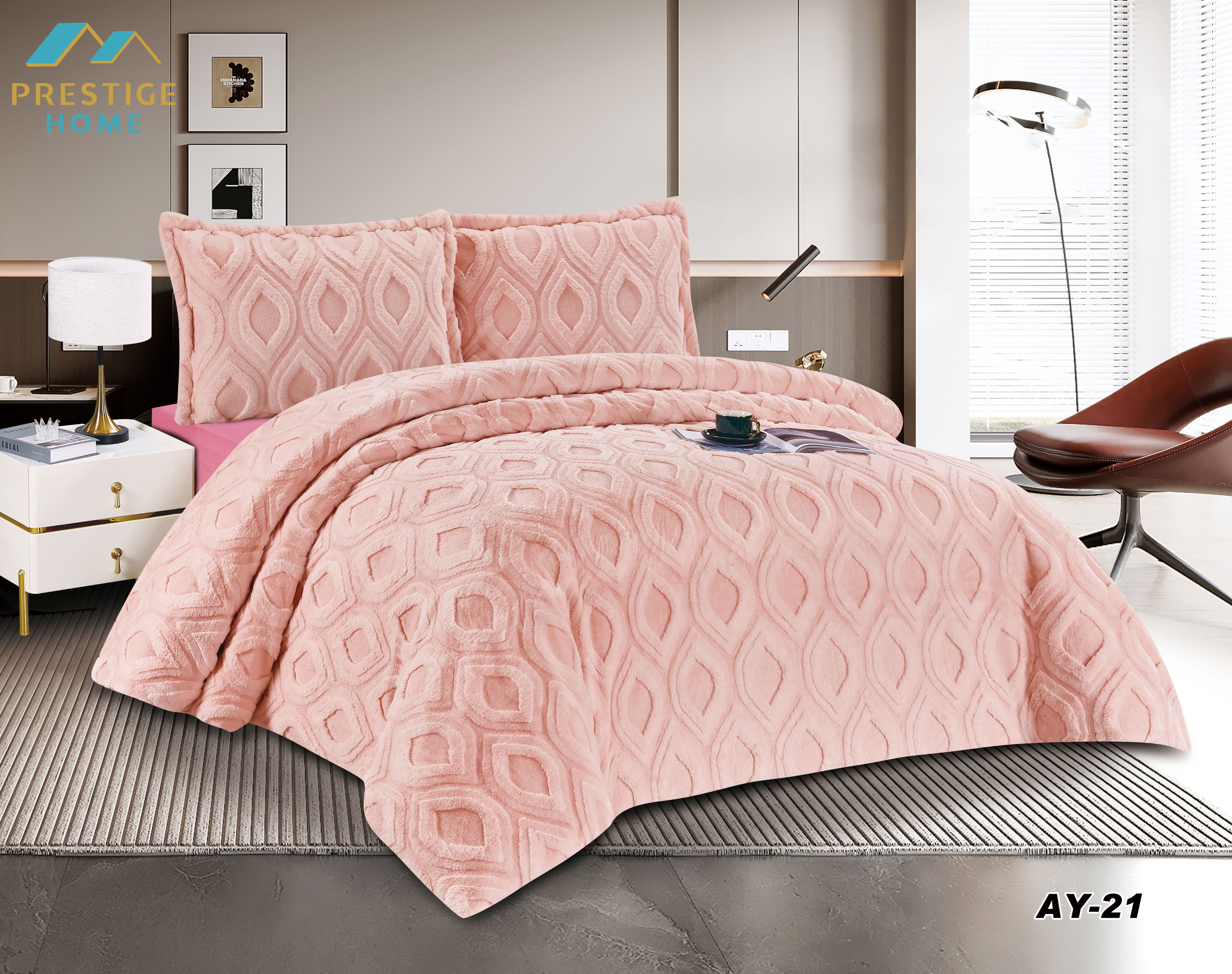 Livia Rabbit Comforter Set - Double