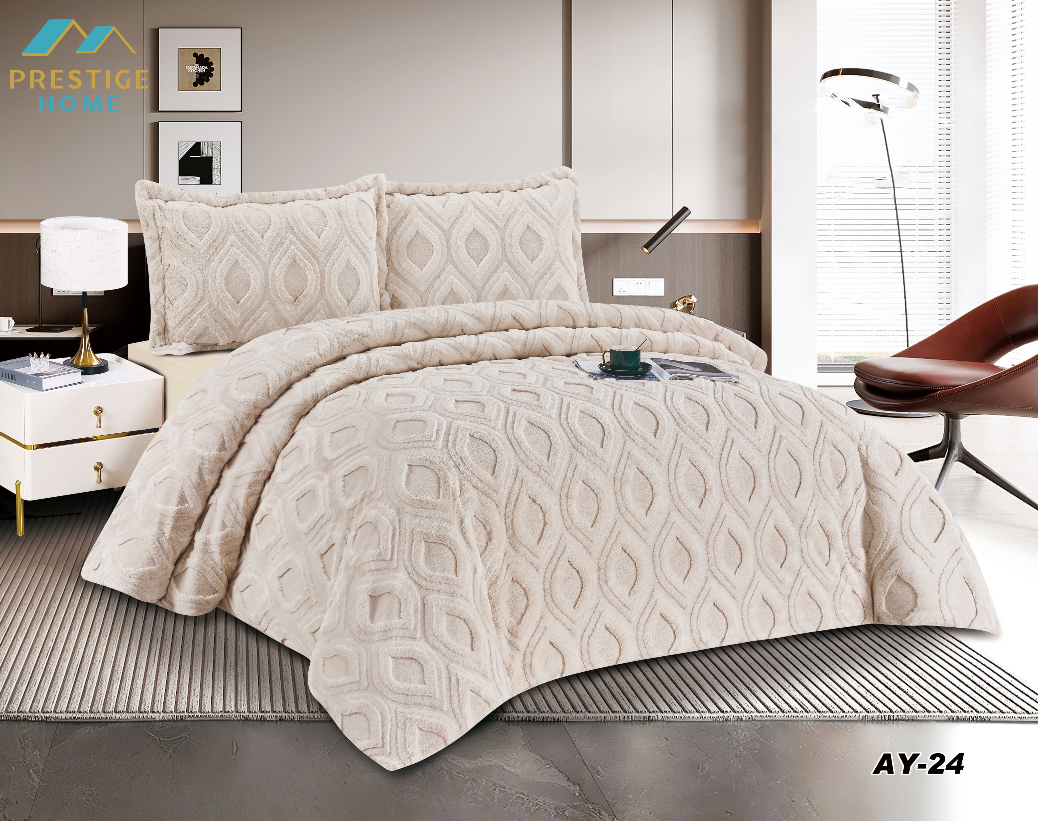 Livia Rabbit Comforter Set - Double