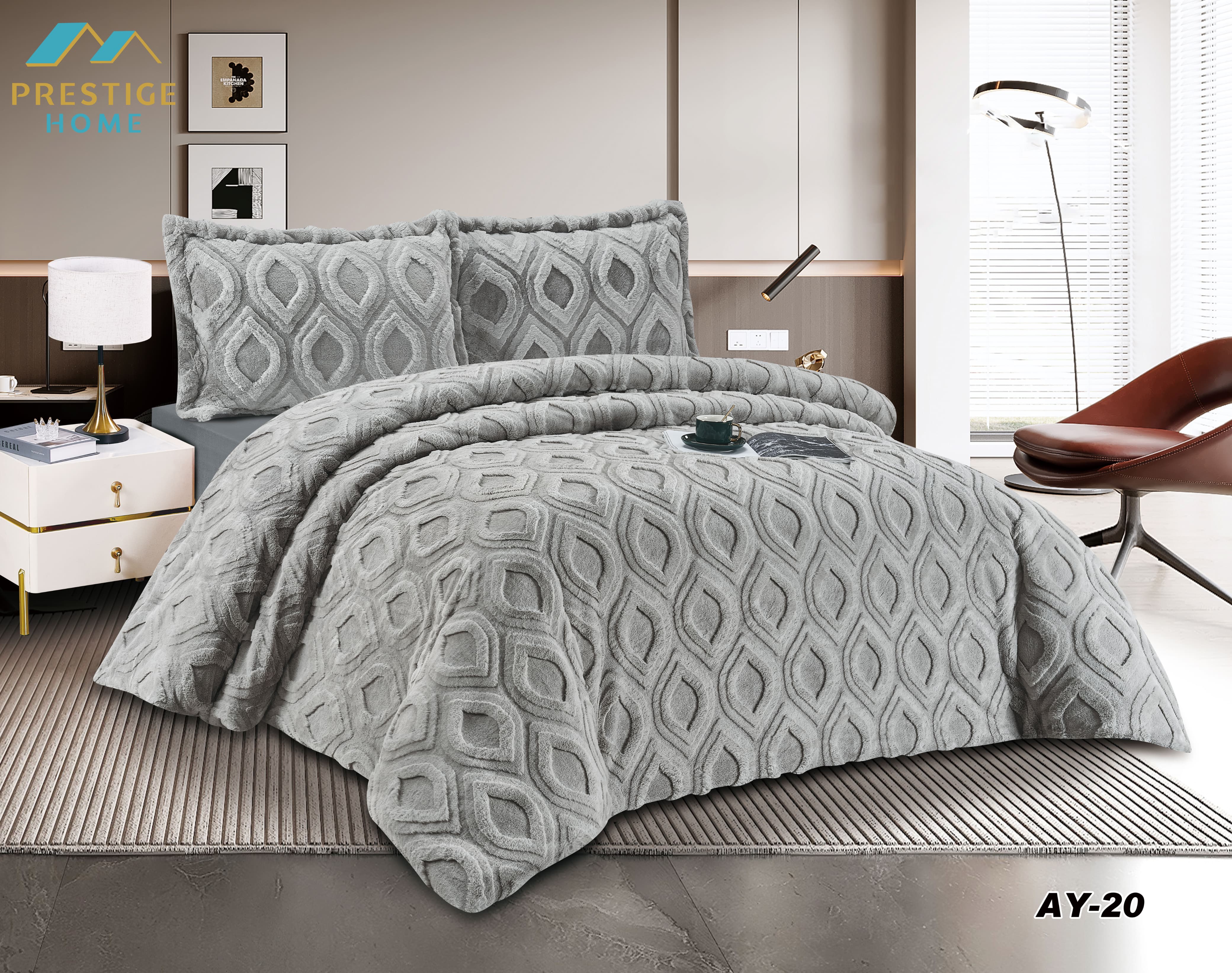 Livia Rabbit Comforter Set - Double