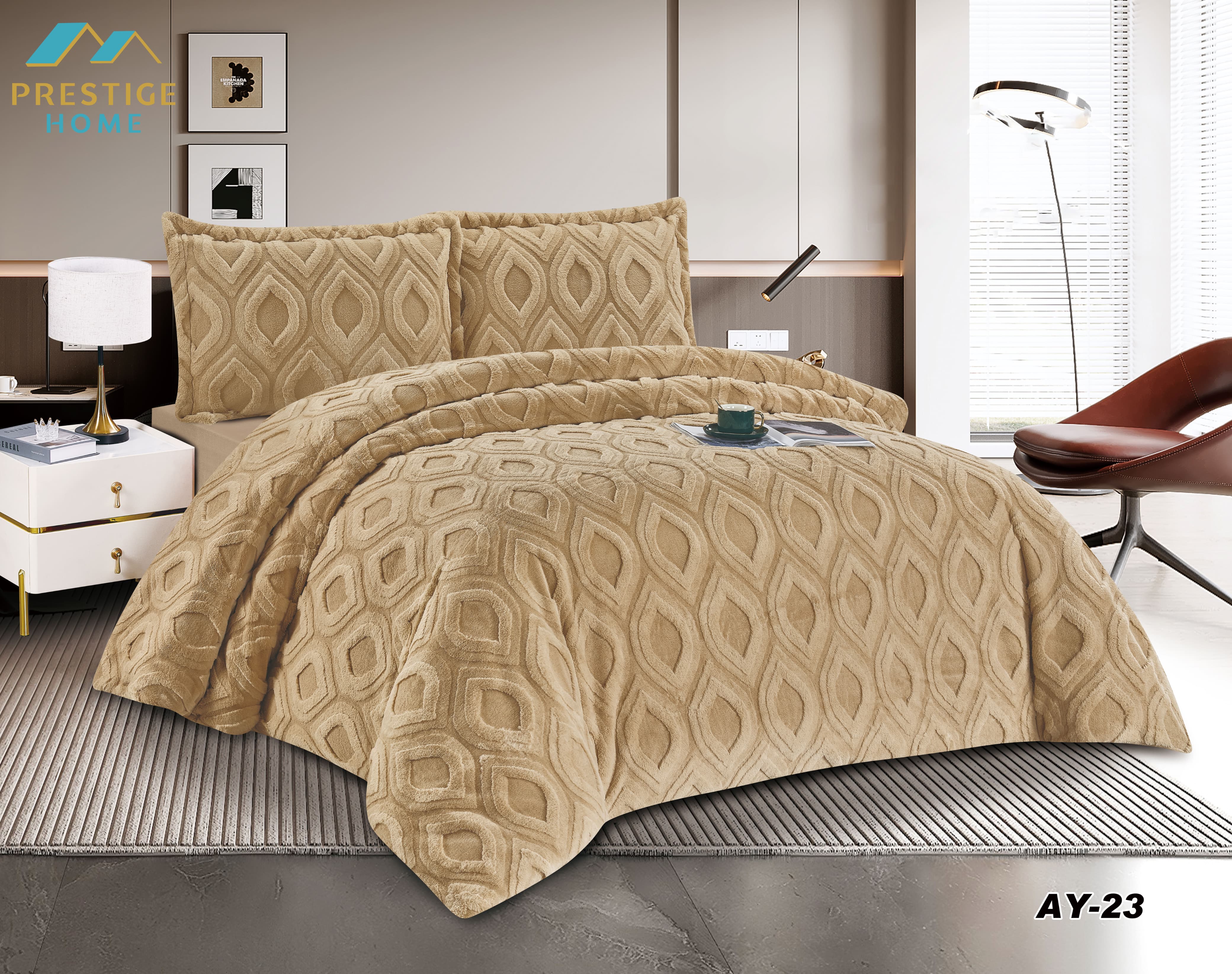 Livia Rabbit Comforter Set - Double