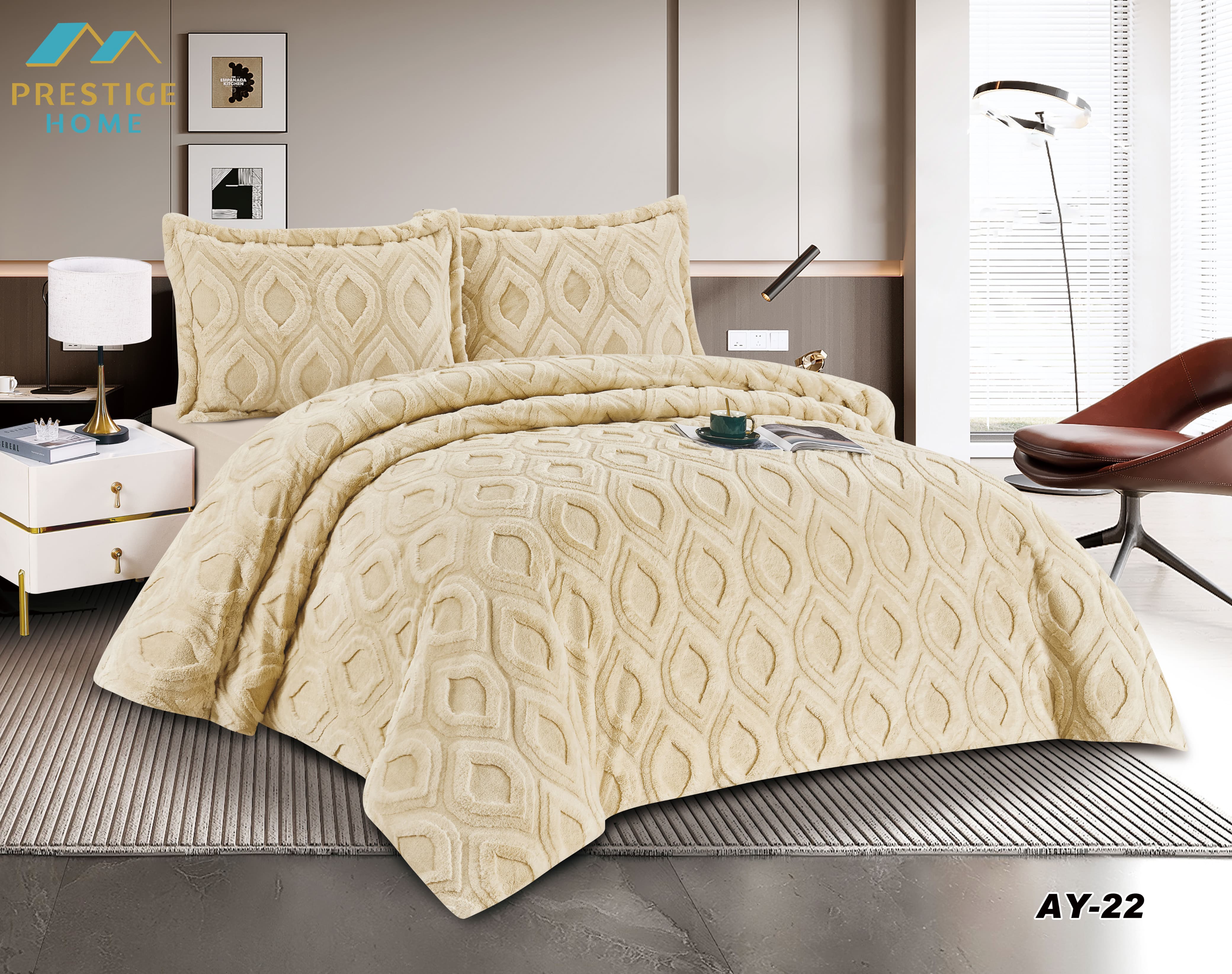 Livia Rabbit Comforter Set - Double