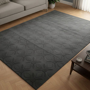 Decorative Pattern Carpet - Gray