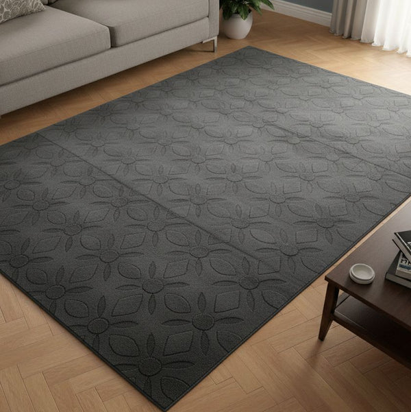 Decorative Pattern Carpet - Gray