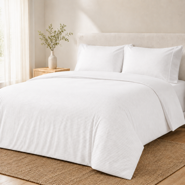 PolyCotton Duvet Cover Set Bond - Double